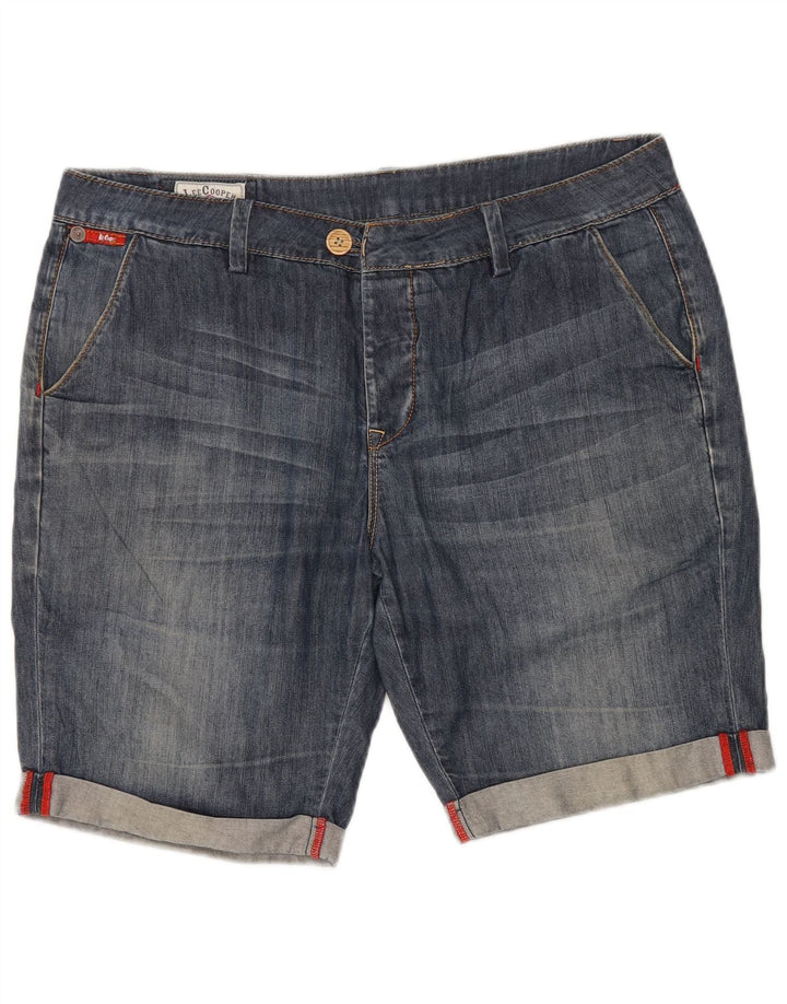 LEE Short en Jean Homme W36 Grand Bleu Coton