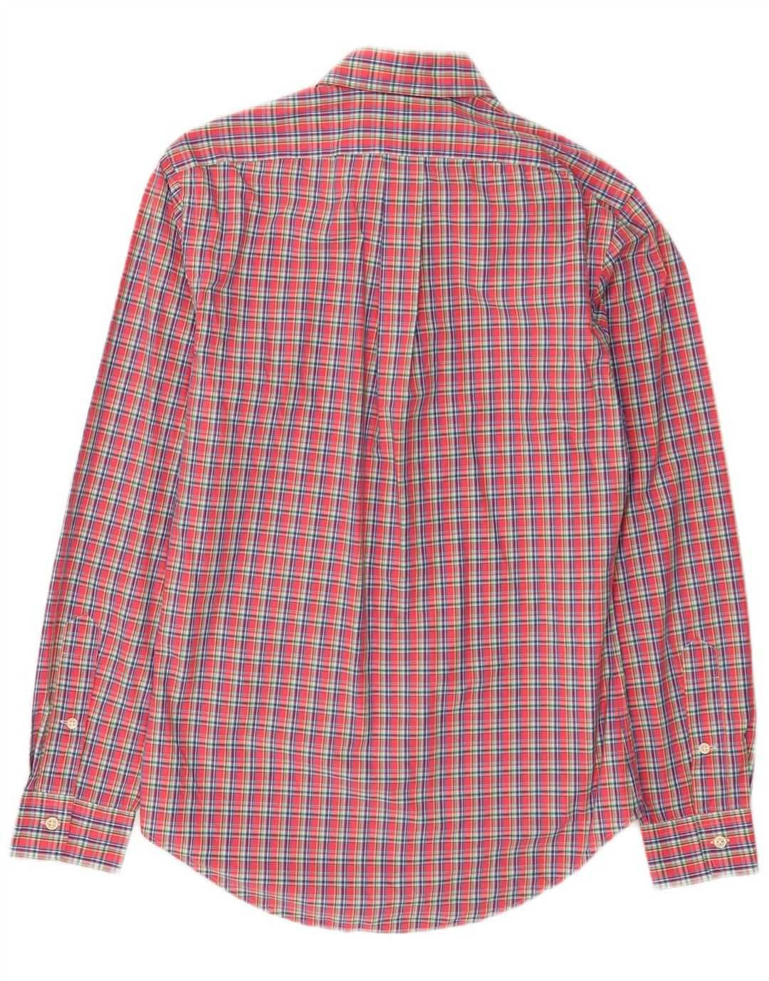 Ralph Lauren Chemise Slim Fit pour hommes en coton à petits carreaux rouges