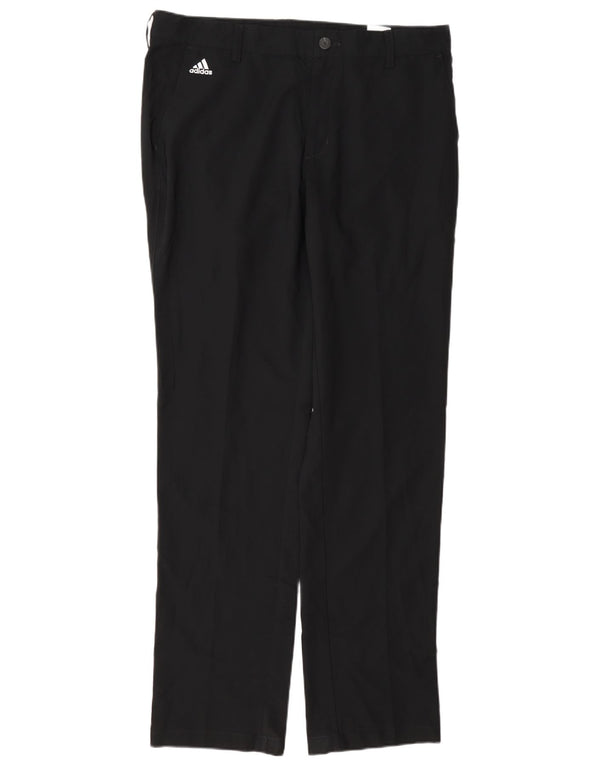 Adidas Pantalon Chino Droit Climalite Homme W34 L34 Noir Polyester