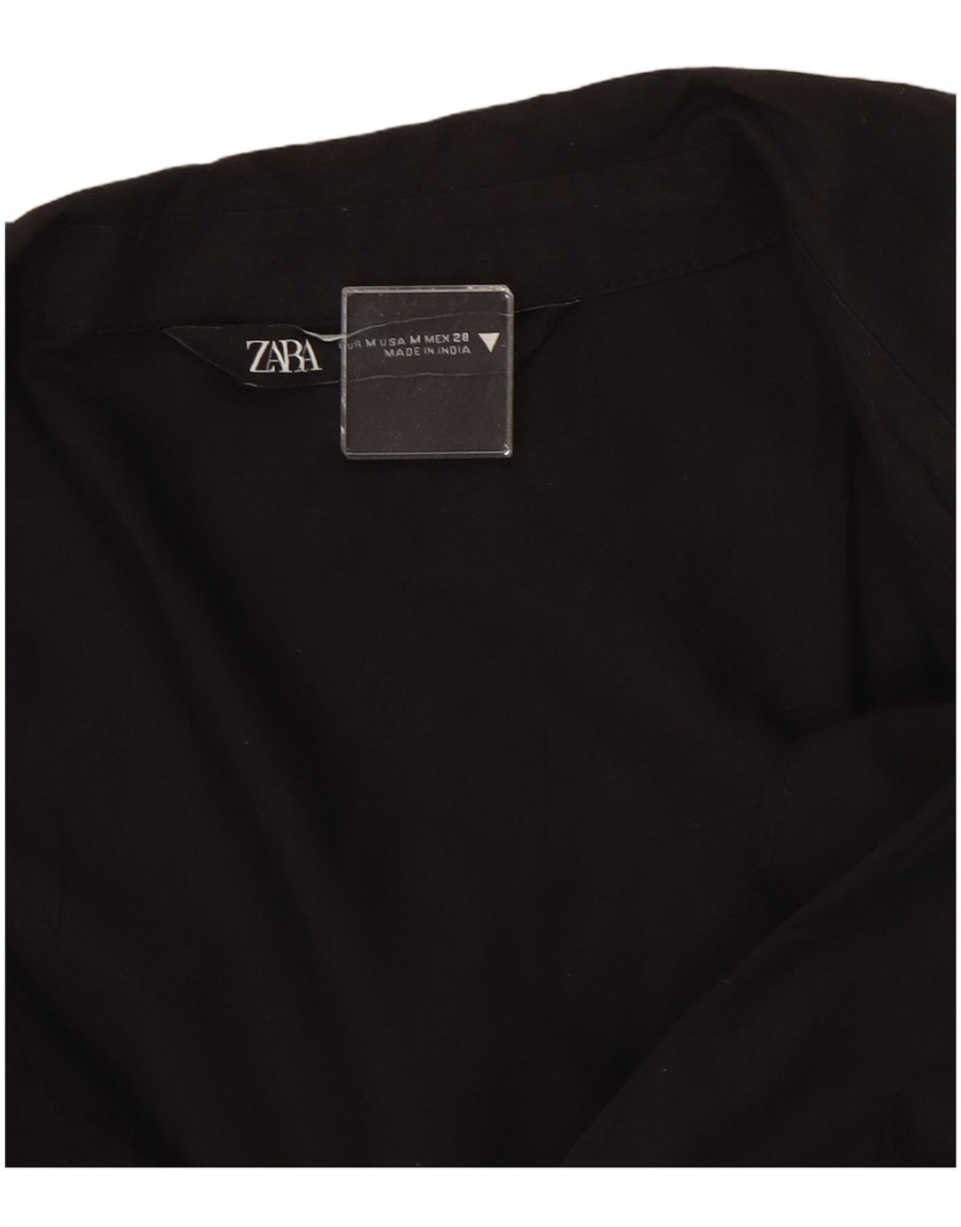 Zara Robe chemise pour femme UK 44 Noir moyen