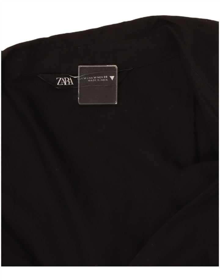 Zara Robe chemise pour femme UK 44 Noir moyen