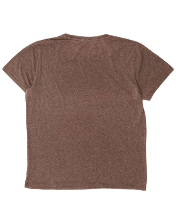Jack & Jones T-Shirt Graphique Homme Grand Gris Moucheté Polyester