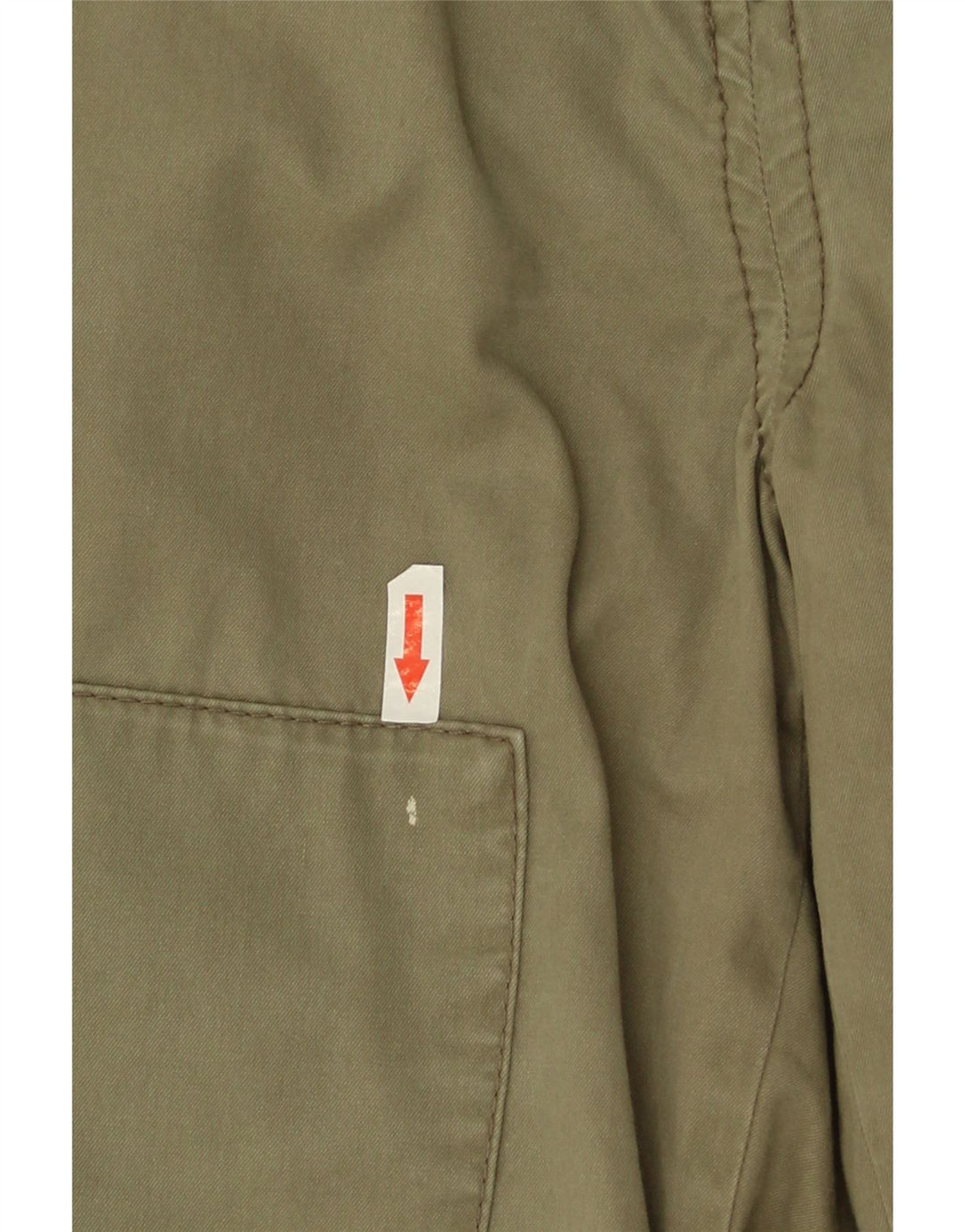 Dockers Short Cargo Femme W31 Coton Kaki Moyen