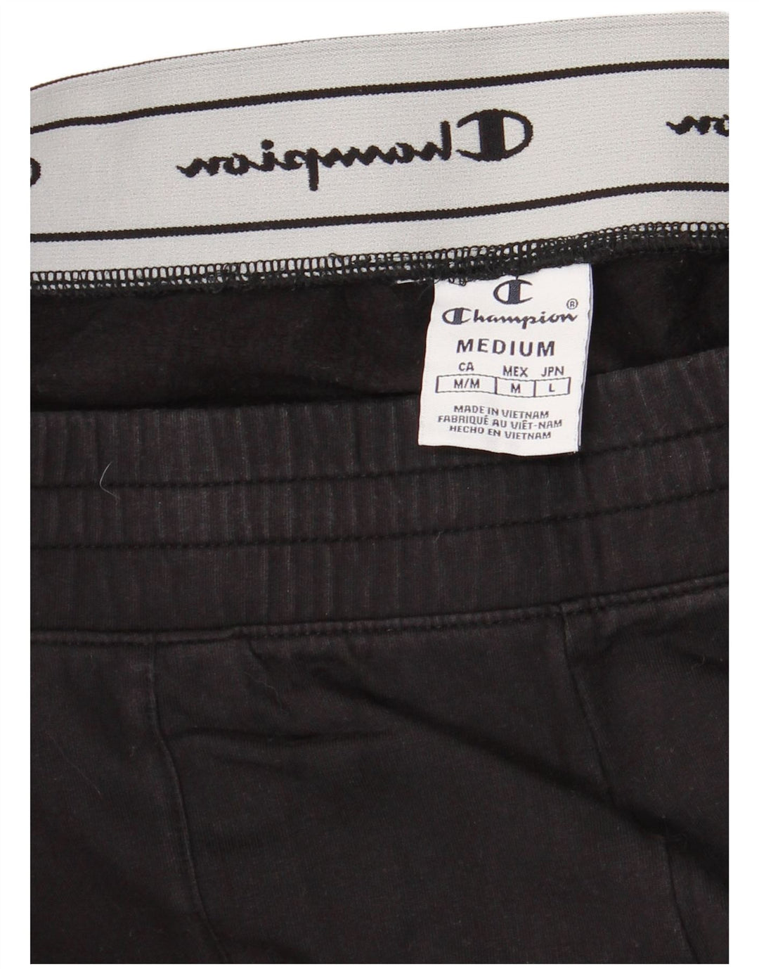 CHAMPION Pantalon de survêtement graphique pour femme UK 14 Medium Black