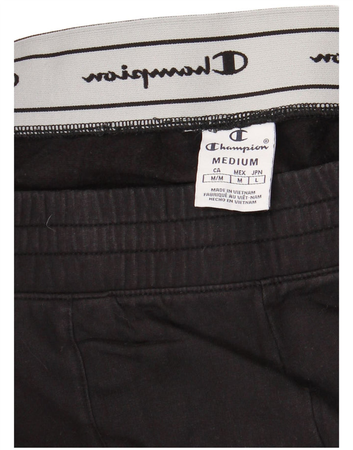 CHAMPION Pantalon de survêtement graphique pour femme UK 14 Medium Black