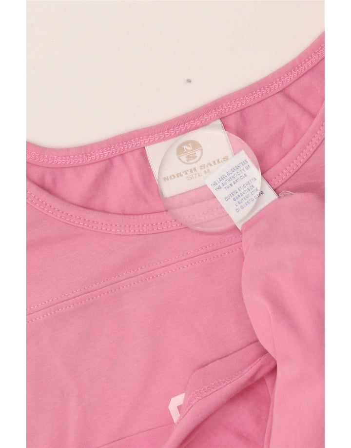 North Sails Débardeur court graphique pour femme UK 12 Rose moyen