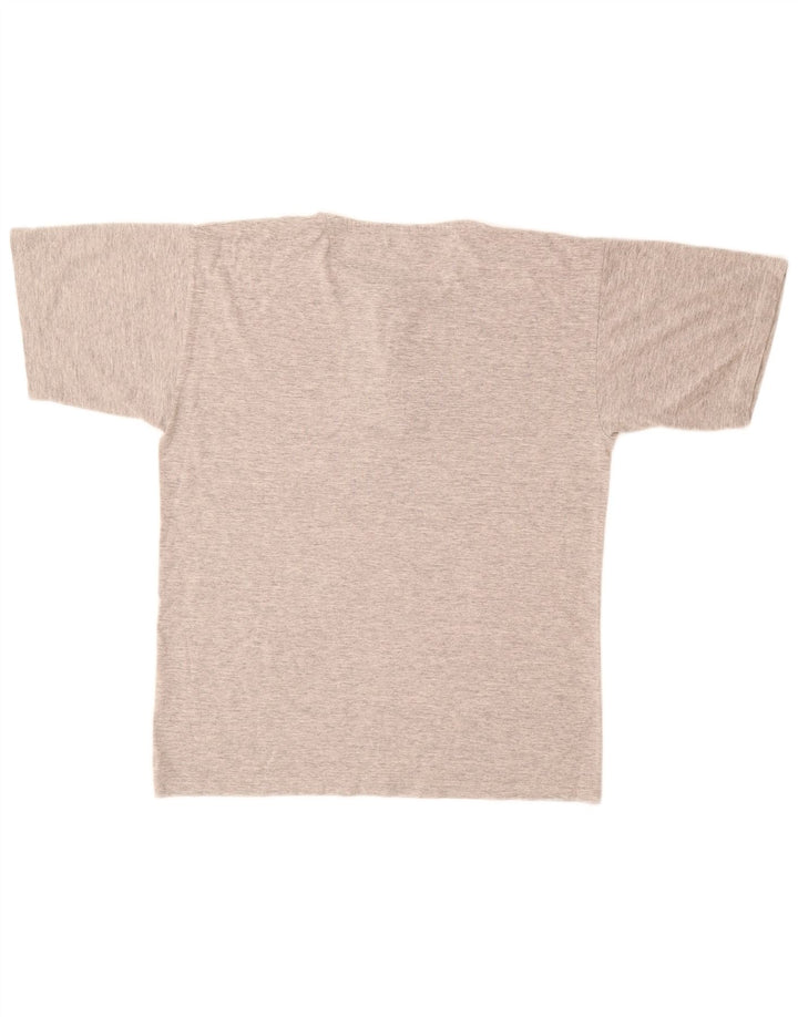 CHAMPION T-Shirt Homme Gris Moyen Coton