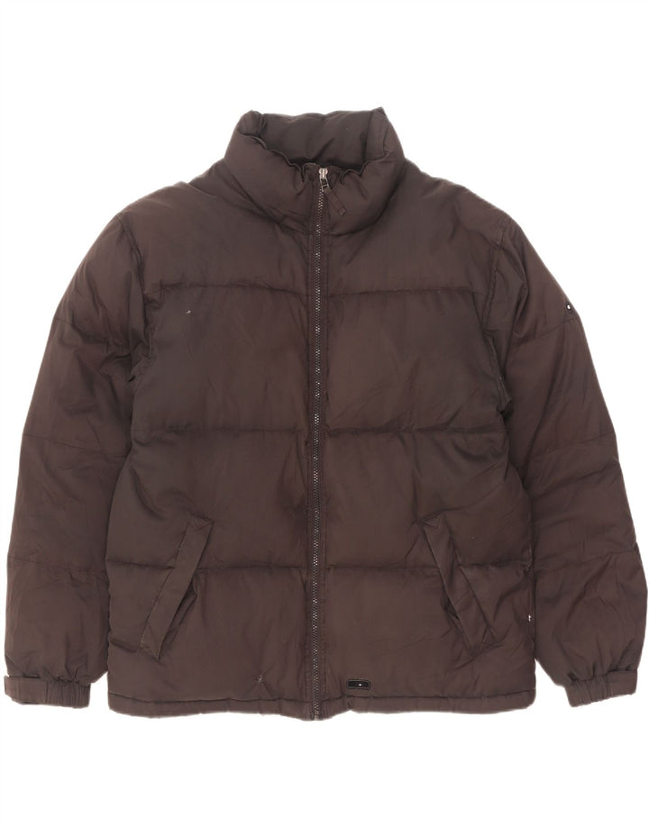 Champion Veste matelassée pour homme UK 40 Large Noir Polyester