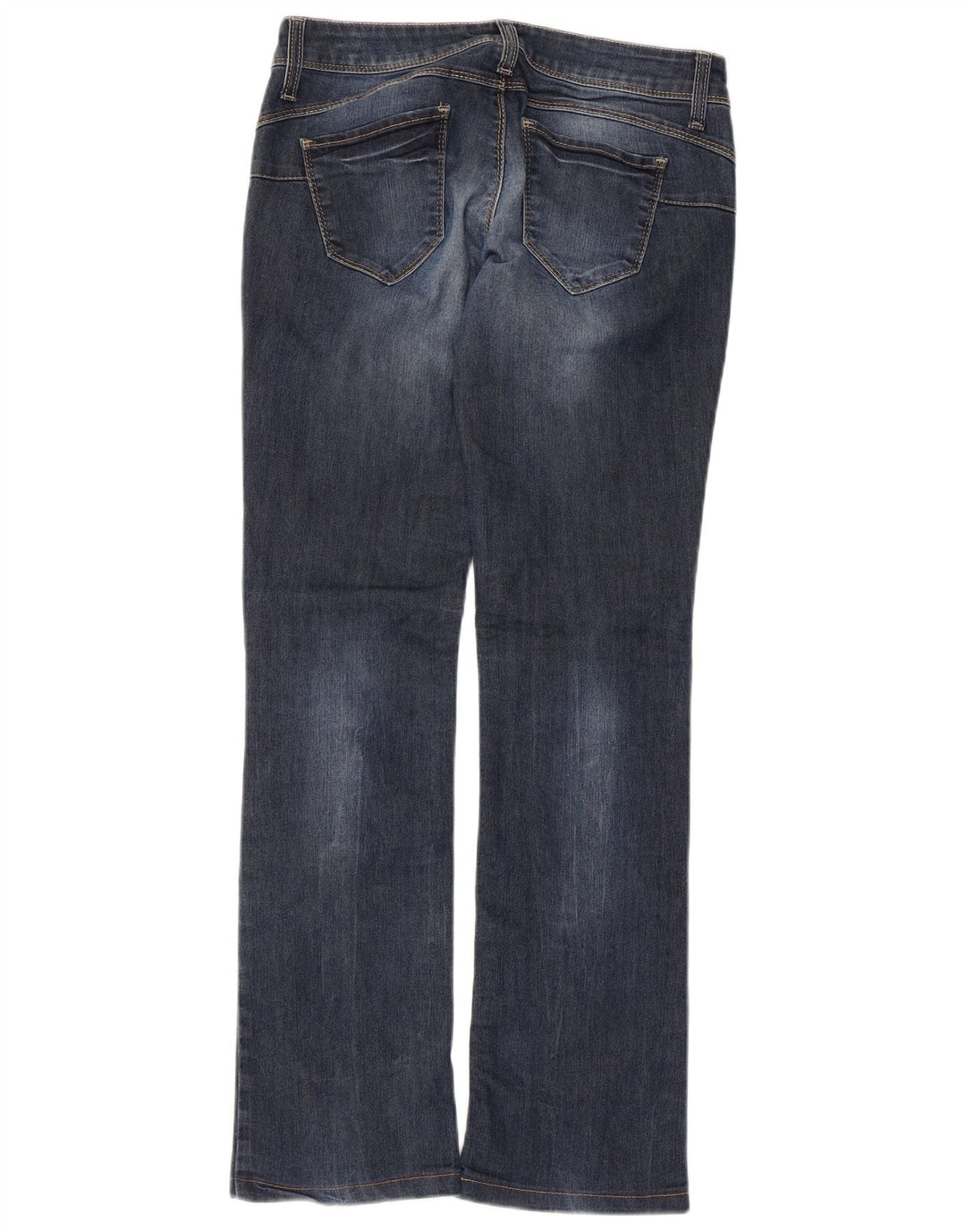 Benetton Jean Bootcut Femme W28 L30 Bleu
