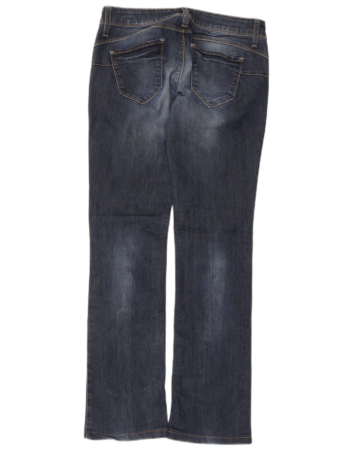 Benetton Jean Bootcut Femme W28 L30 Bleu