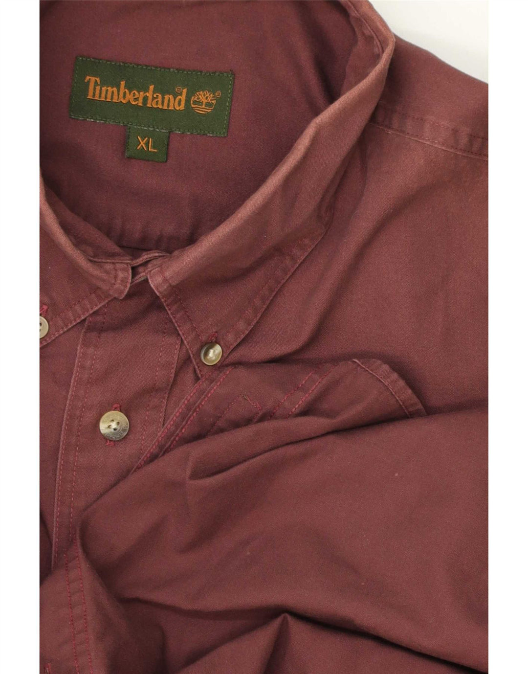 Timberland Chemise Homme XL Bordeaux