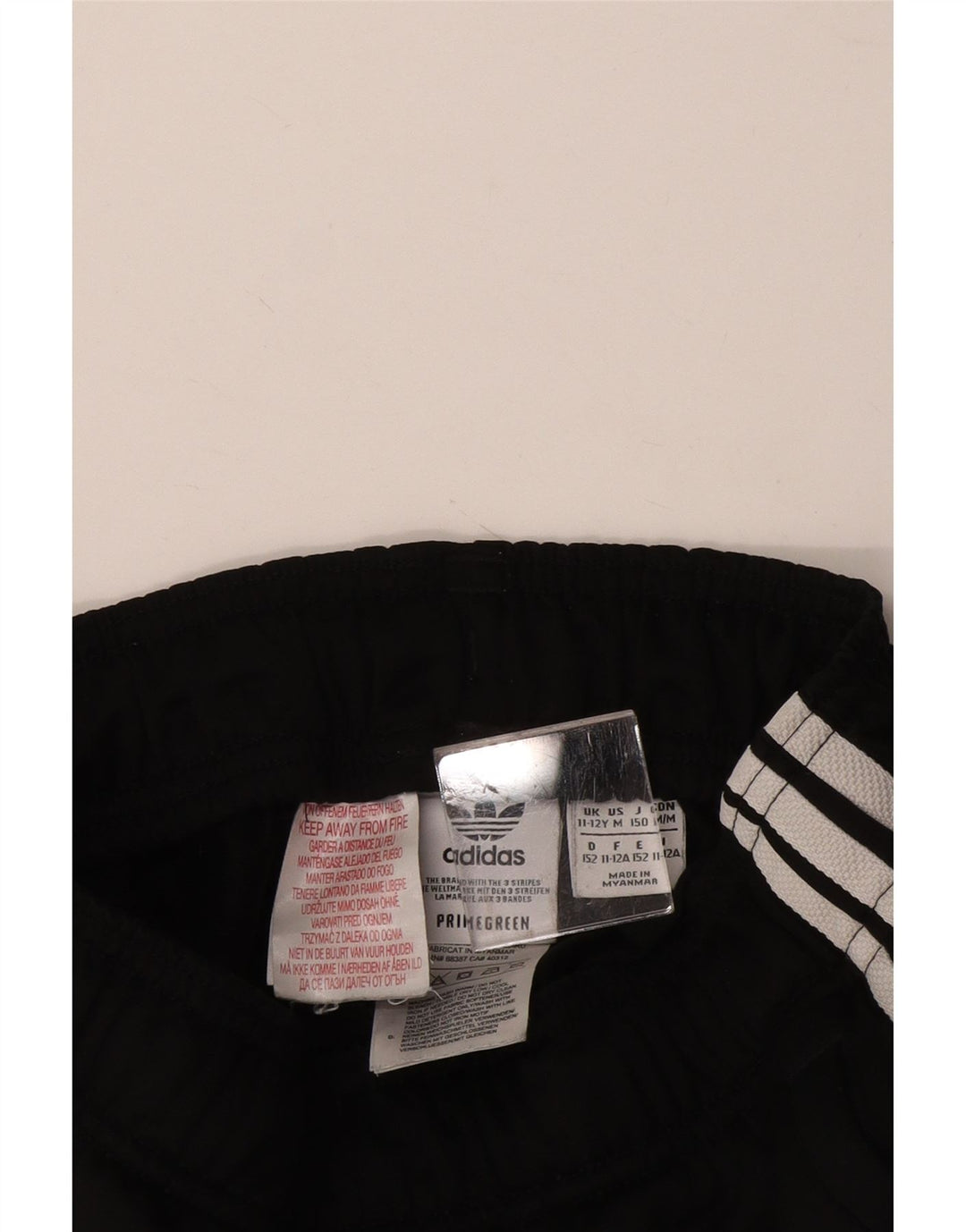 ADIDAS Pantalon de survêtement fille Joggers 11-12 ans Noir Polyester