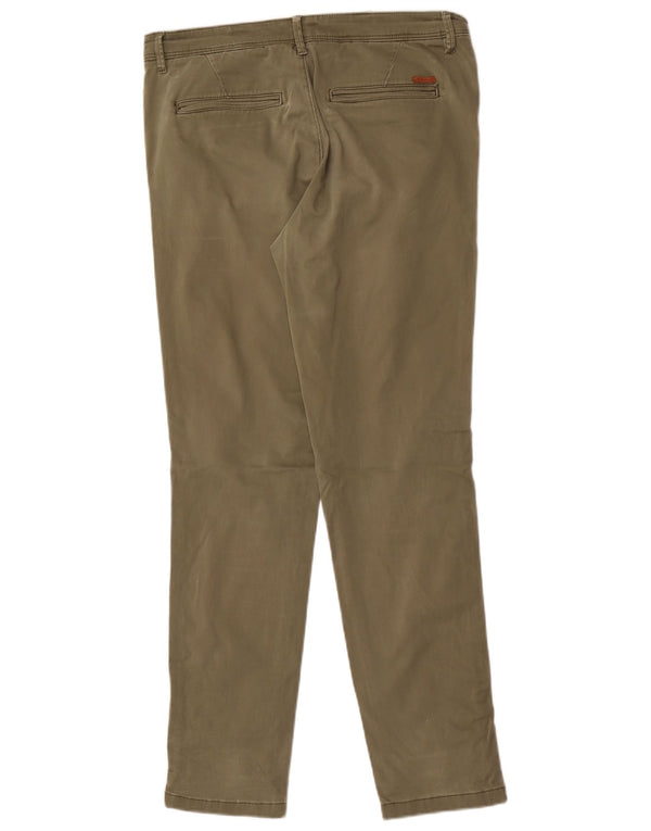 Jack & Jones Pantalon Chino Slim Marco Homme W32 L32 Kaki Coton