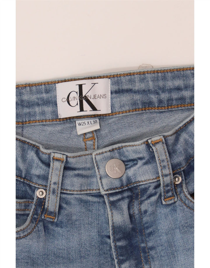 CALVIN KLEIN Womens Skinny Jeans W25 L26 Blue Vintage Calvin Klein and Second-Hand Calvin Klein from Messina Hembry 