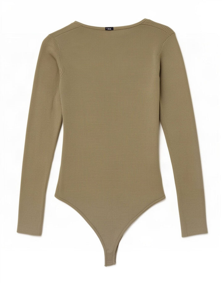 Zara Body Femme UK 8 Petite Viscose Verte