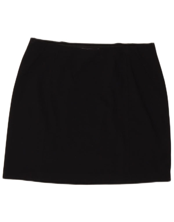 Marks & Spencer Mini-jupe femme UK 14 Large W32 Viscose noire