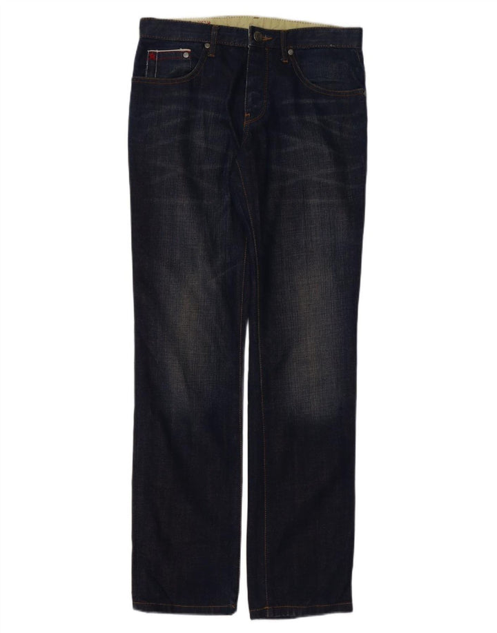 Jules Jean Droit Homme W38 L34 Bleu Marine Coton