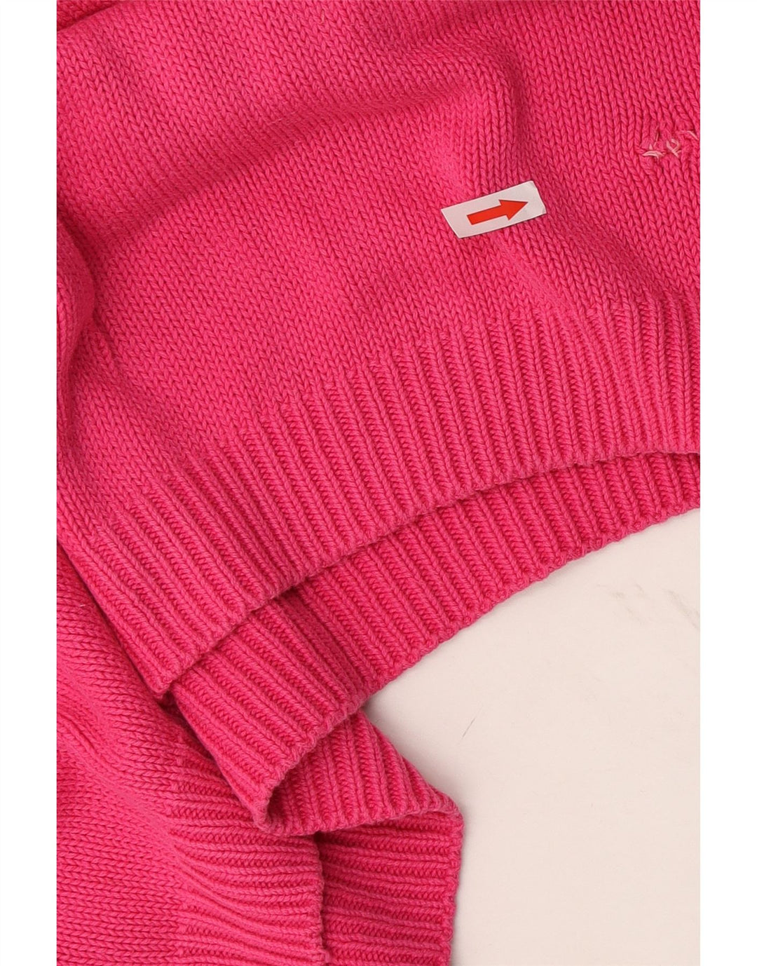 Marks & Spencer Pull surdimensionné à col rond pour femme UK 16 Large Rose
