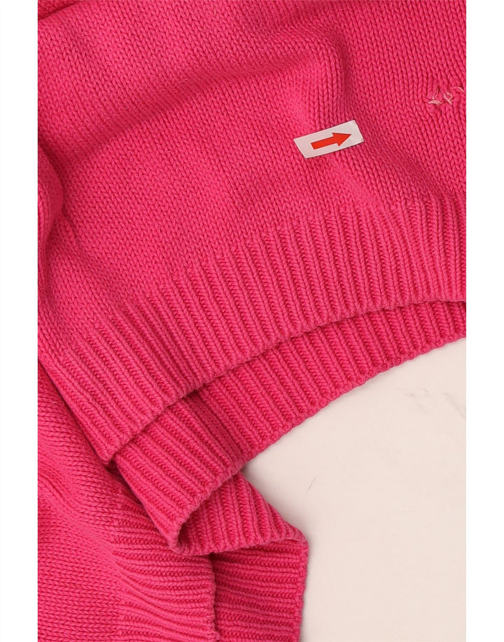 Marks & Spencer Pull surdimensionné à col rond pour femme UK 16 Large Rose