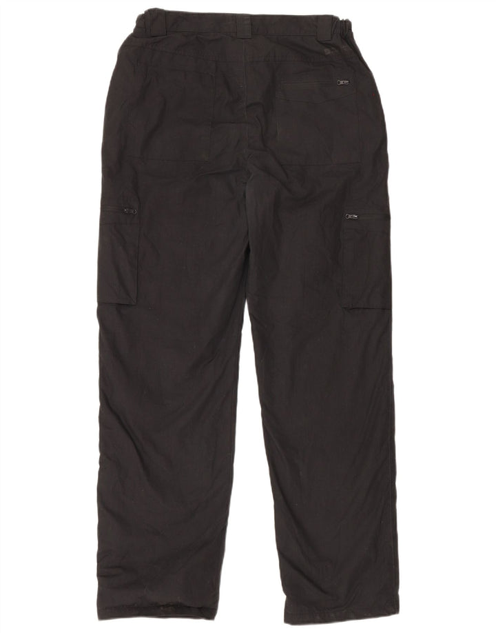 Mountain Warehouse Pantalon Cargo Droit Homme W32 L31 Noir Polyester