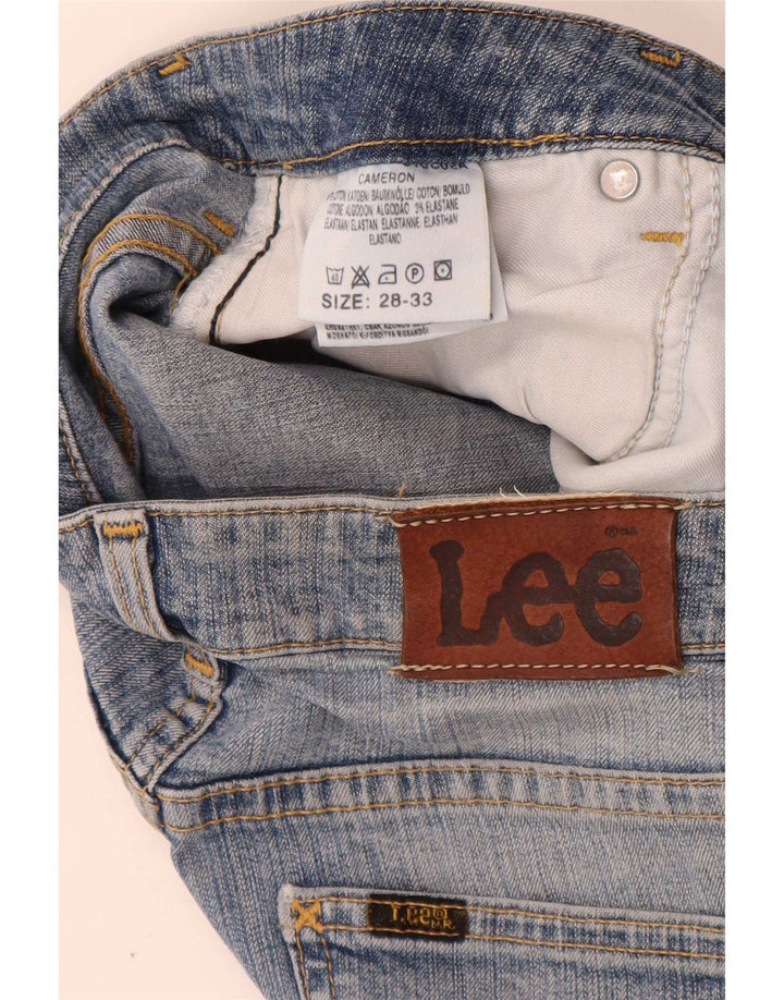 Lee Cameron Bootcut Jeans Femme W28 L33 Bleu Coton