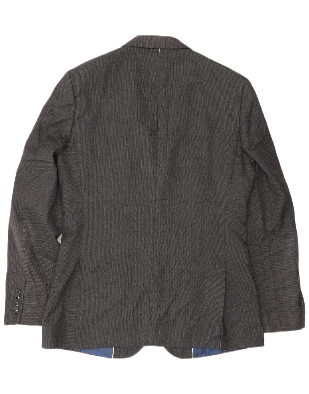Marks & Spencer Veste blazer longue à 2 boutons pour homme Gris moyen UK 40