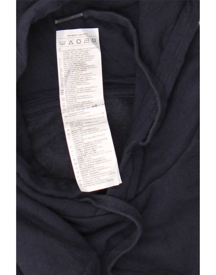 Adidas Pull à capuche pour homme en coton bleu marine moyen