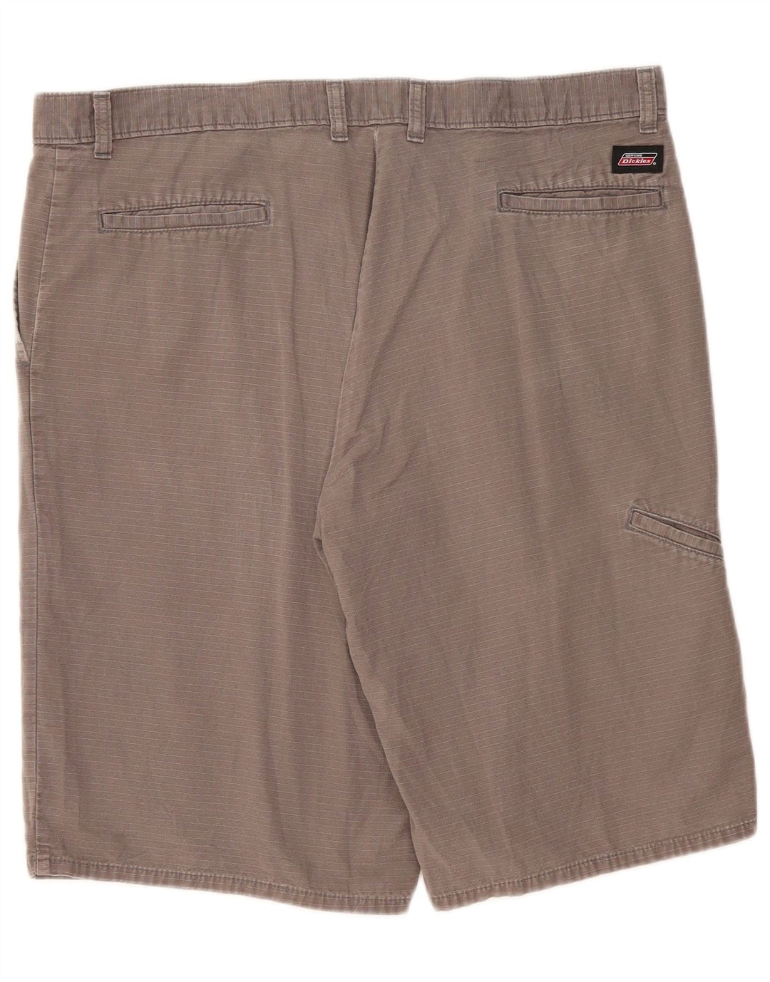 DICKIES Short cargo pour homme W38 XL en coton gris à fines rayures
