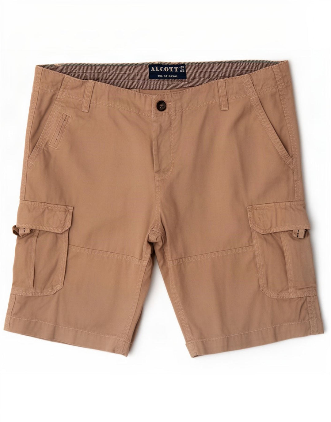 Alcott Short Cargo Homme W38 XL Coton Beige