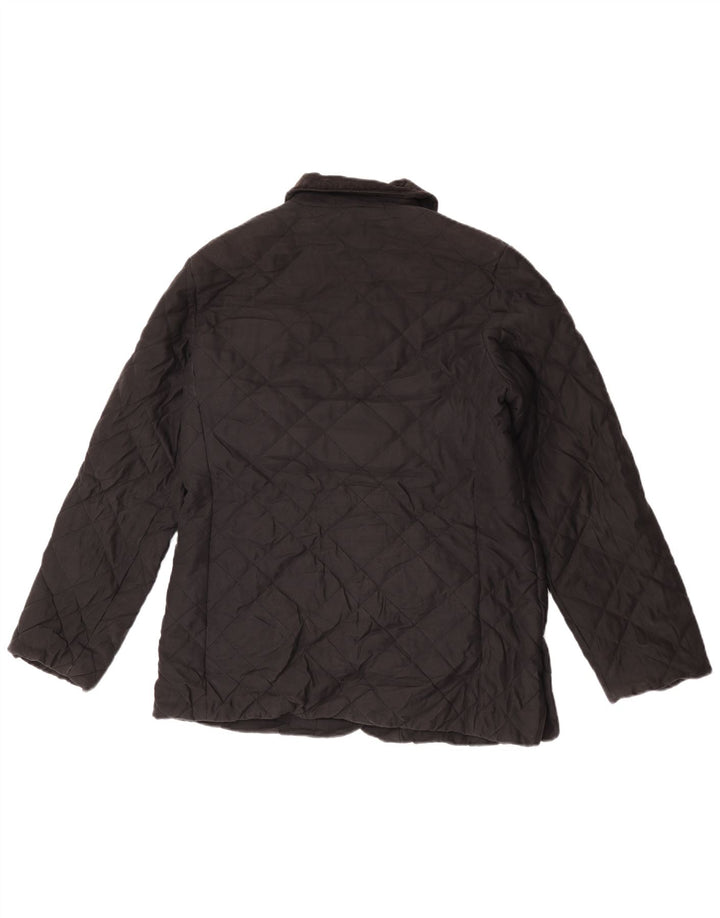 Marks & Spencer Veste matelassée surdimensionnée pour femme UK 10 Small Noir