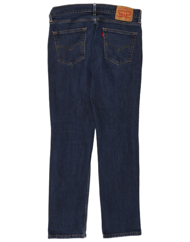 Levi's Jean Slim 511 Homme W34 L32 Bleu Marine Coton