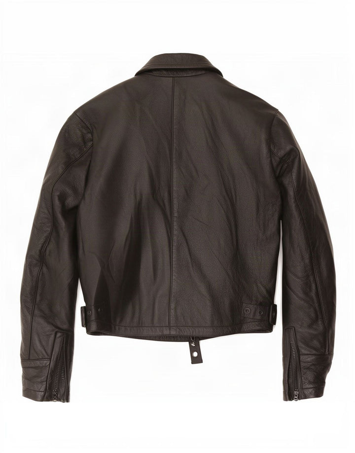 Spidi Veste de course en cuir Motorstyle pour femme UK 14 Medium Noir