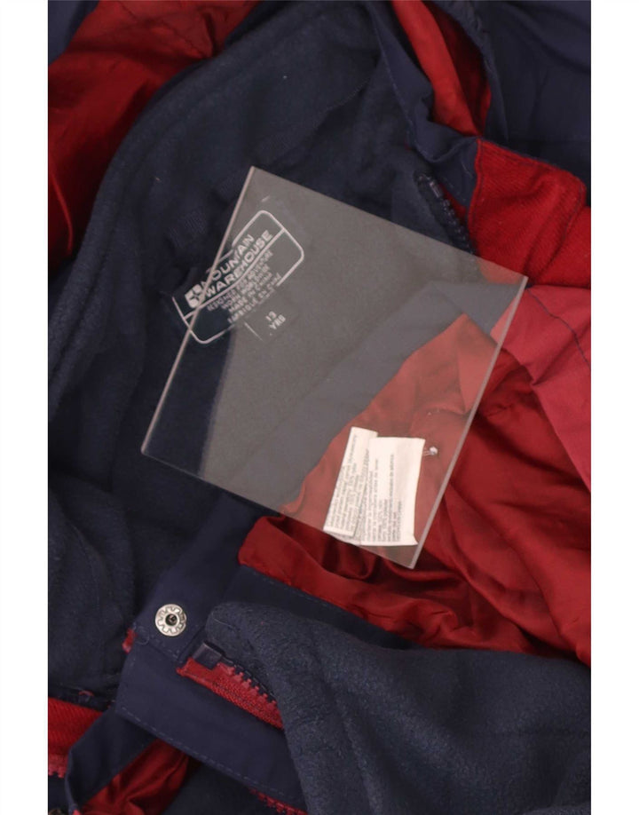 Mountain Warehouse Veste Coupe-Vent Garçon 12-13 Ans Bleu Marine
