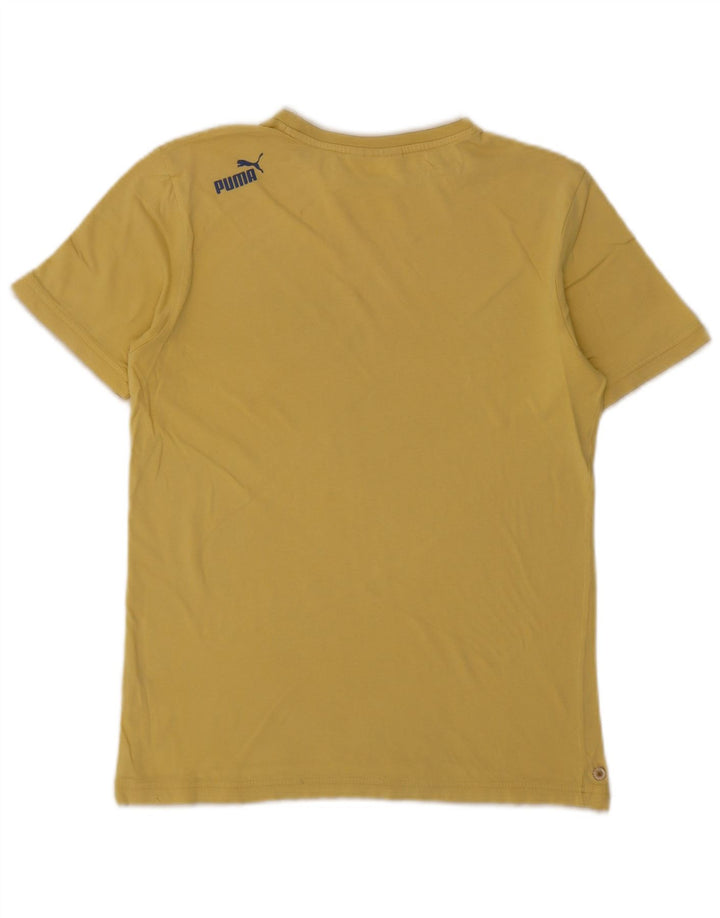 Puma T-Shirt Graphic Homme Petit Jaune