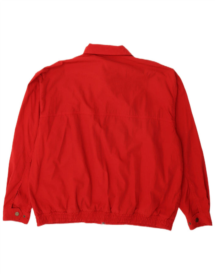 BRUGI Veste Bomber Homme IT 52 XL Rouge Polyester