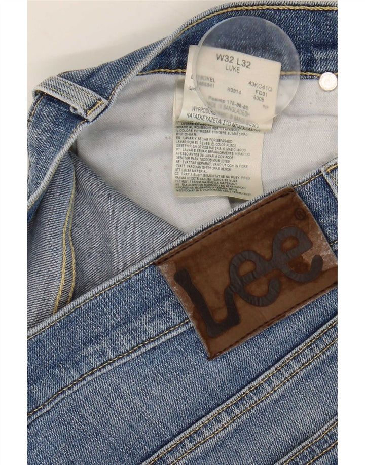 Lee Jean Slim Luke W32 L32 Homme Bleu Coton