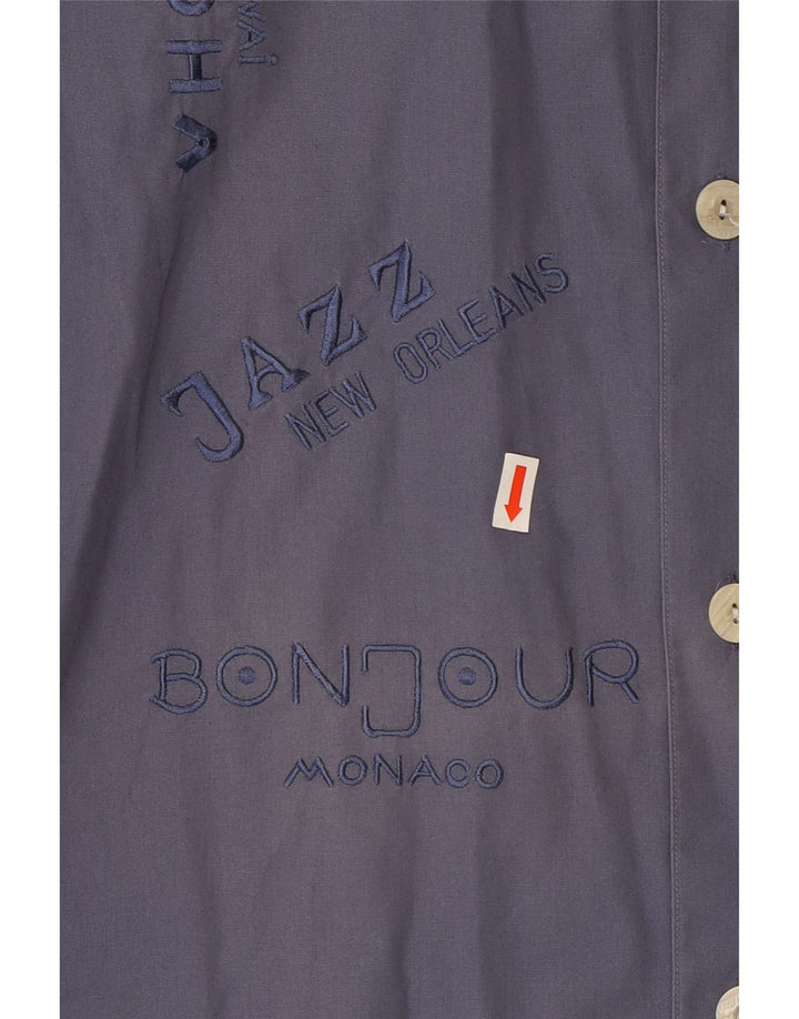 CARNABY'S Chemise Graphique Homme Large Bleu Marine