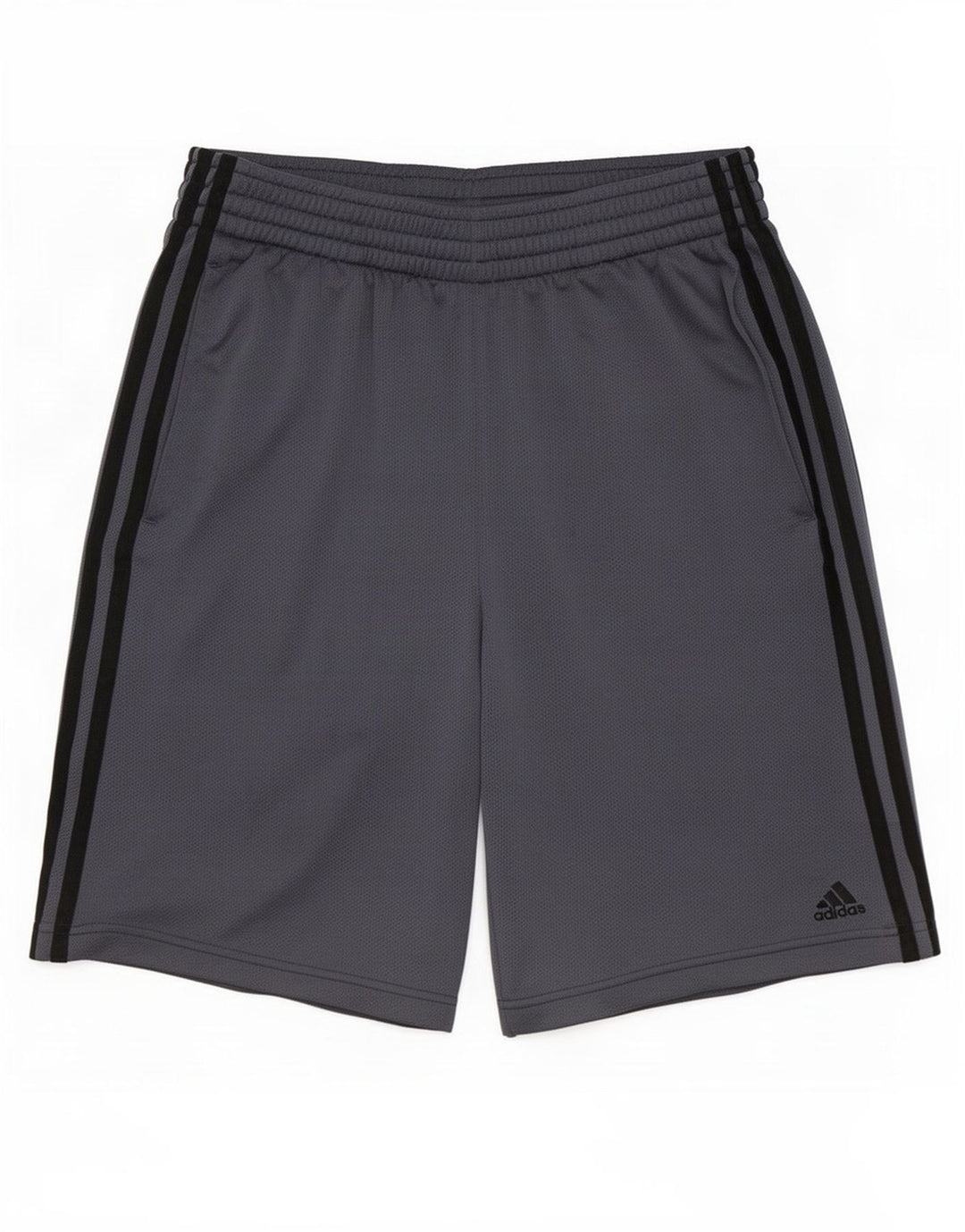 Adidas Short de sport pour homme Petit gris Polyester