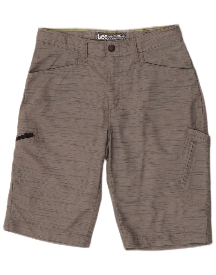 Lee Short Cargo Garçon 11-12 ans W27 Gris Moucheté Polyester