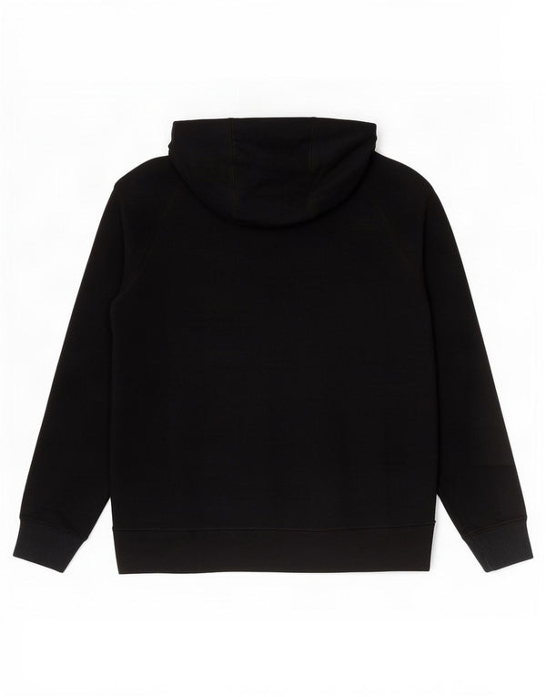 Nike Pull à capuche zippé surdimensionné pour femme UK 6 XS Coton noir