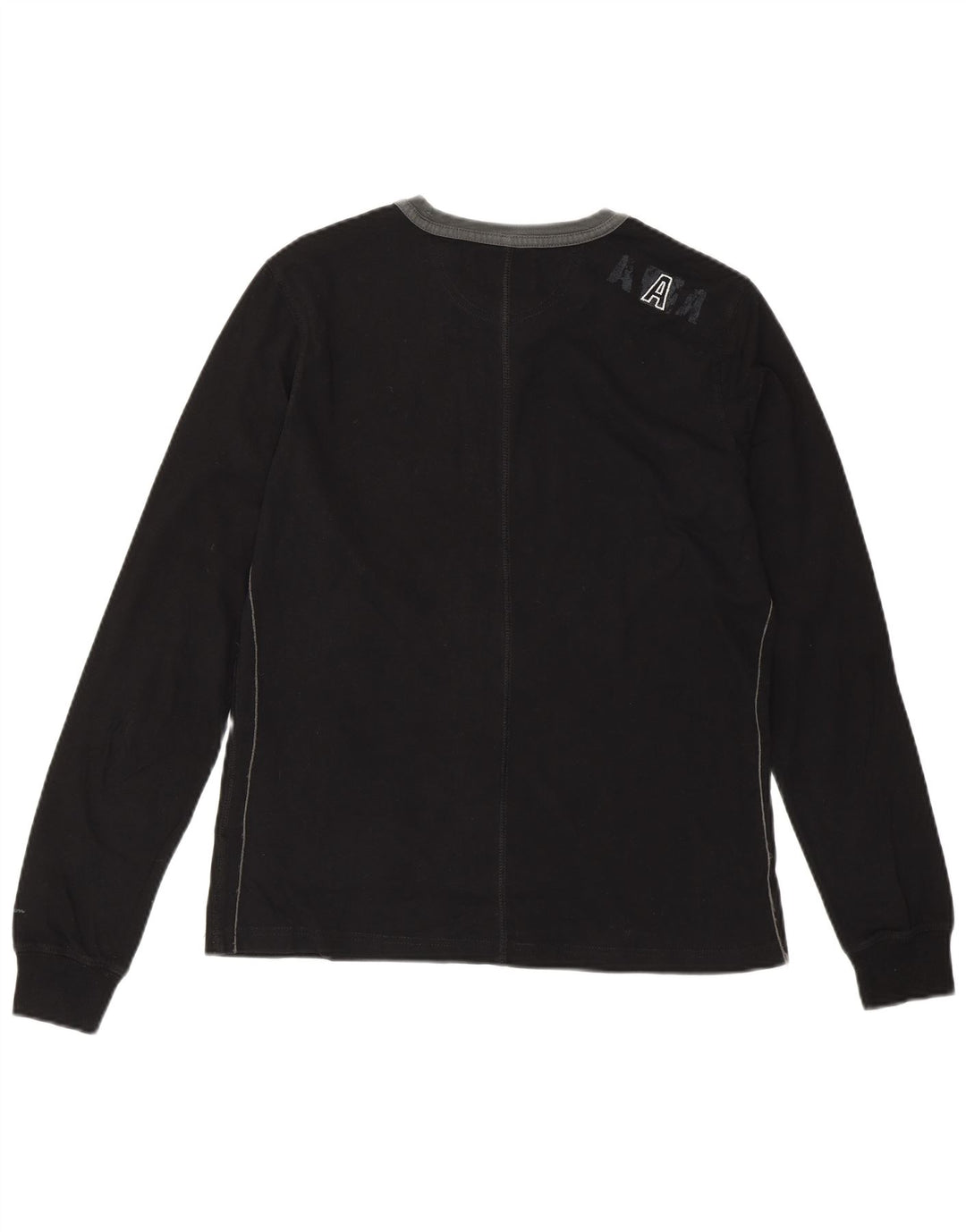 CHAMPION T-shirt graphique Heritage Fit pour femme UK 14 Large Noir Coton