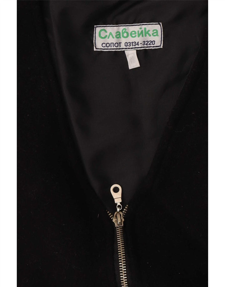 gilet femme vintage UK 14 Moyen Noir