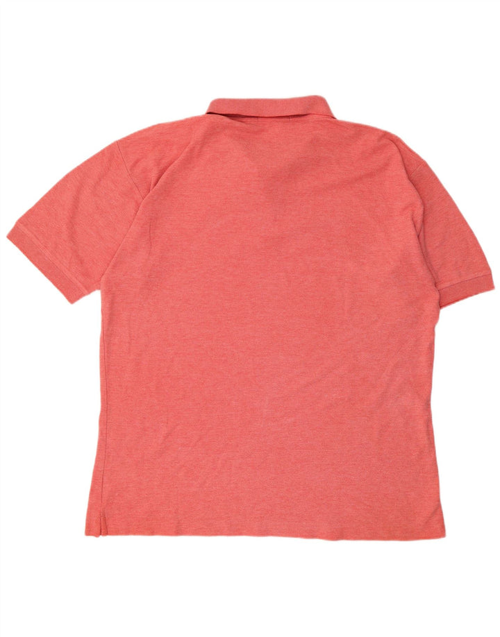 FILA Polo Homme IT 52 Large Rouge Moucheté