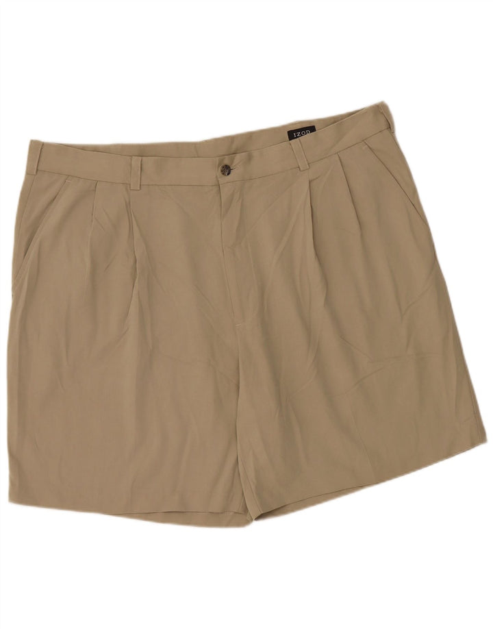 IZOD Short Chino Homme W42 2XL Kaki Polyester