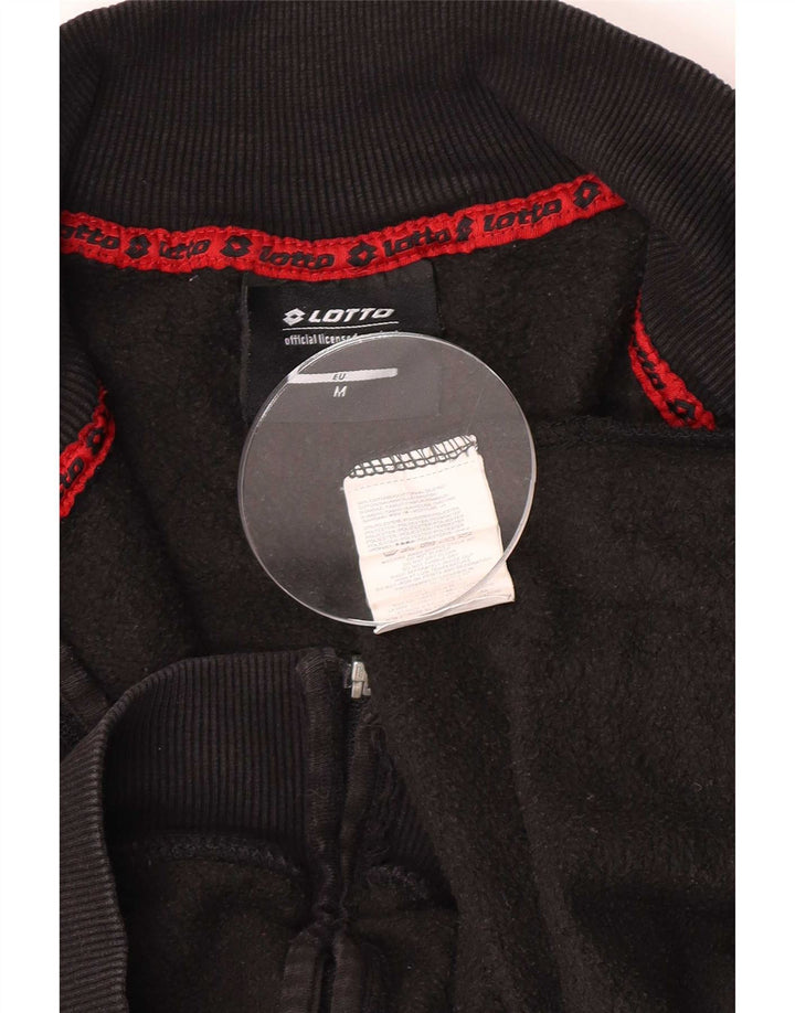 Lotto Veste de Survêtement Graphique Homme Noir Moyen Coton Colorblock