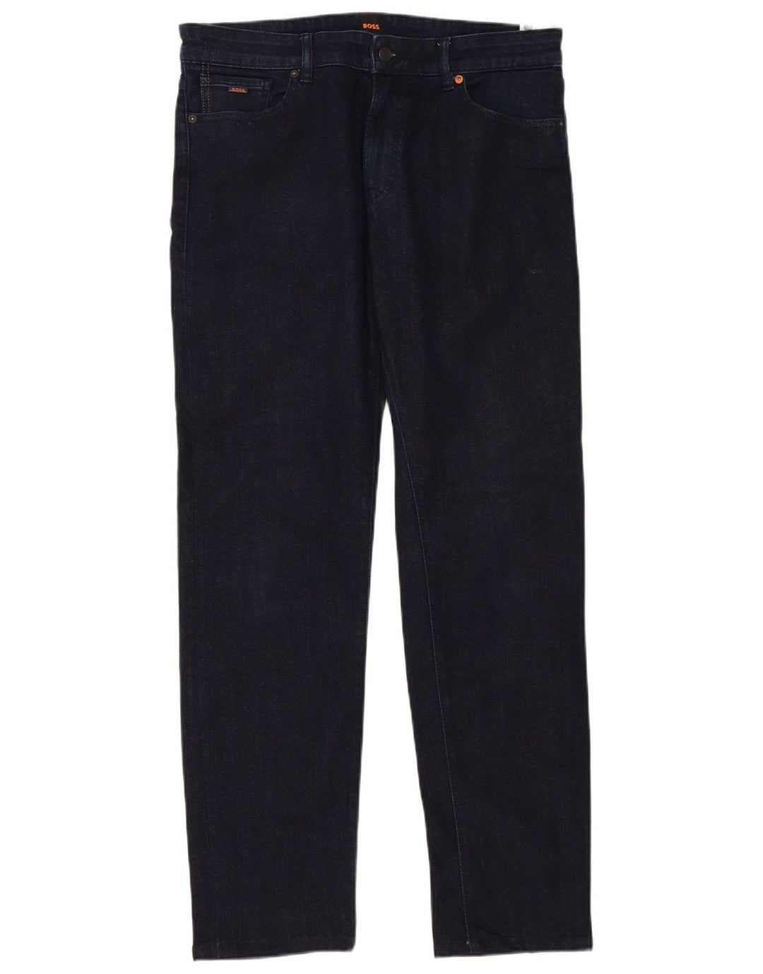 Hugo Boss Femme Jean Slim W36 L34 Bleu Marine Coton