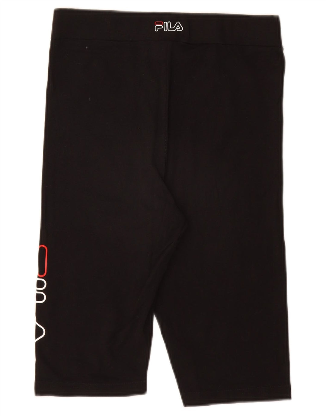 FILA Short de sport graphique pour femme UK 8 Small Noir
