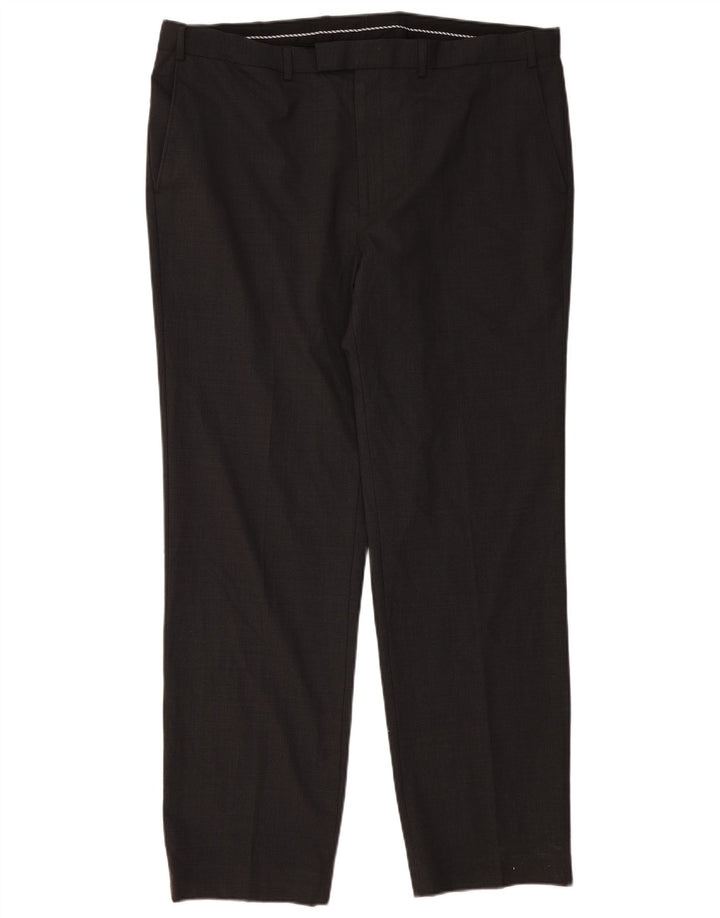Marks & Spencer Pantalon de costume coupe classique pour homme W42 L33 Gris laine