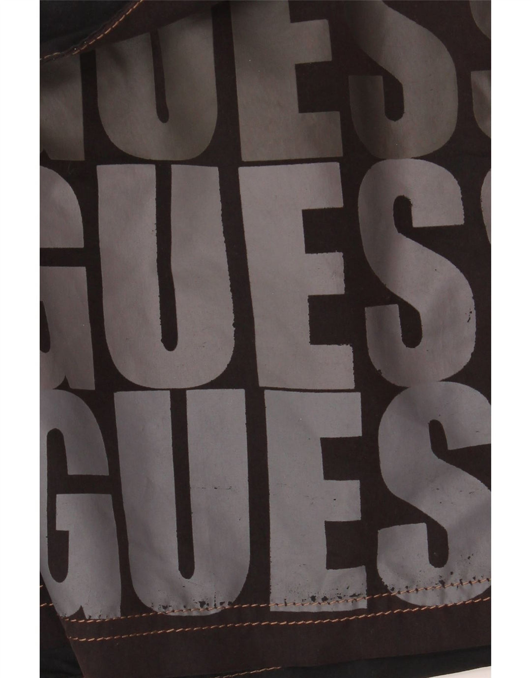 Guess Short de Bain Graphique Homme 2XL Noir Polyester