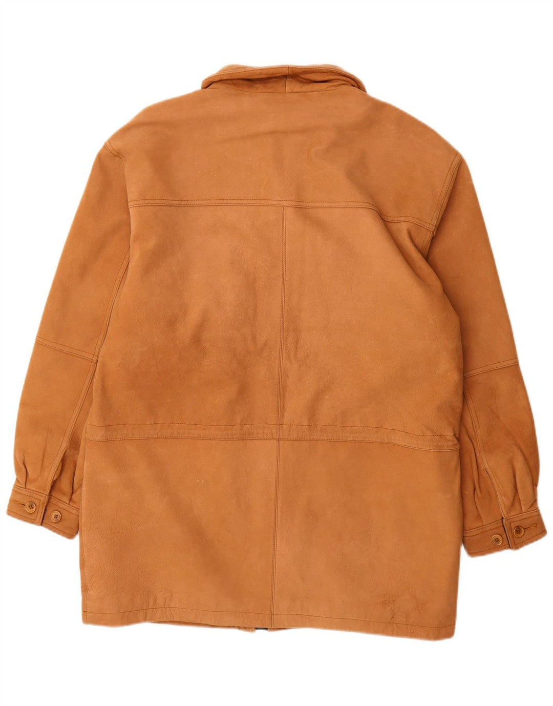 Rover&Lakes Manteau en cuir pour homme IT 46 Petit cuir marron